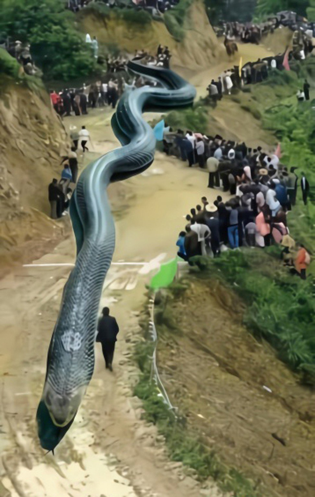 Illustration for article titled Hace un fotomontaje culpando a un “dragón gigante” por un terremoto en China. Lo arrestan